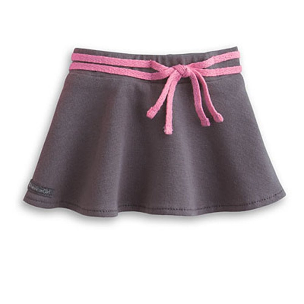 American Girl TRUE SPIRIT OUTFIT GRAY SKIRT 1 Piece for 18" Dolls NEW